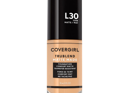 COVERGIRL - TruBlend Matte Made Foundation - L30 Golden Ivory | 30 mL