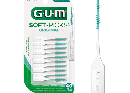 GUM - Soft-Picks Original | 40 bâtonnets