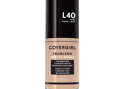 COVERGIRL - TruBlend Matte Made Foundation - L40 Classic Ivory | 30 mL