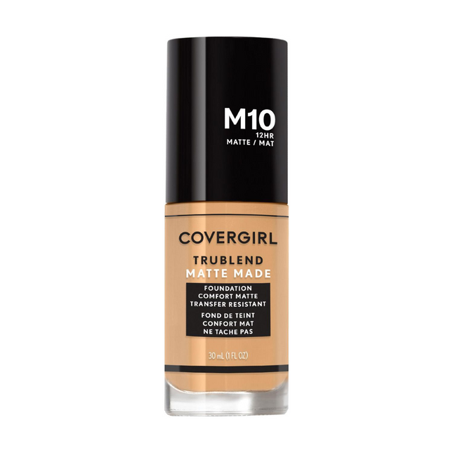COVERGIRL - Fond de teint TruBlend Matte Made - M10 Doré Naturel | 30 ml