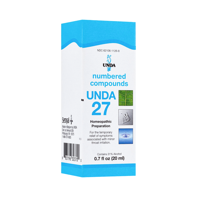 UNDA - Homeopathic Preparation #27 | 20 mL