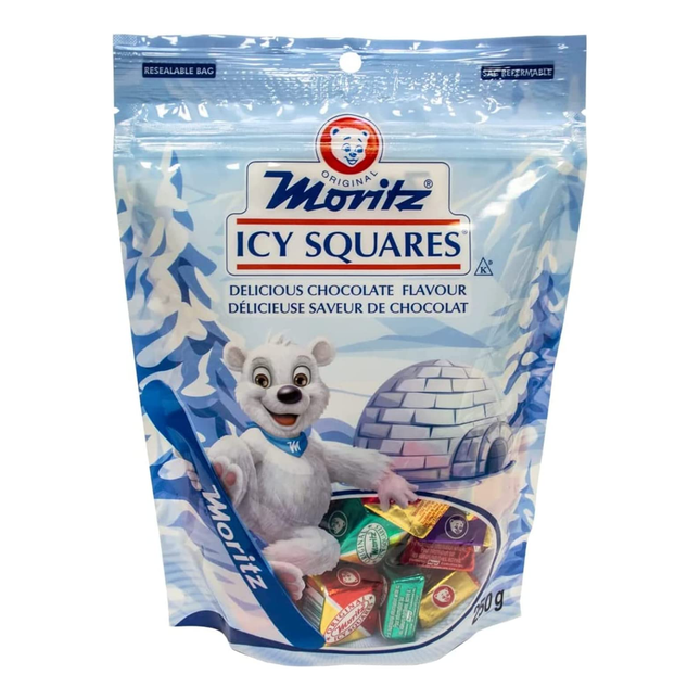 Moritz - Icy Squares - Delicious Chocolate Flavour | 250 g