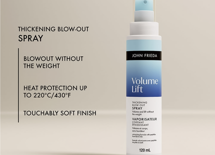 John Frieda - Volume Lift Thickening Blow-Out Non-Aerosol Spray | 120 mL