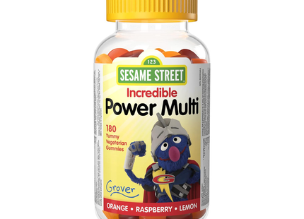 Webber Naturals - Sesame Street Incredible Power Multi | 180 Yummy Gummies