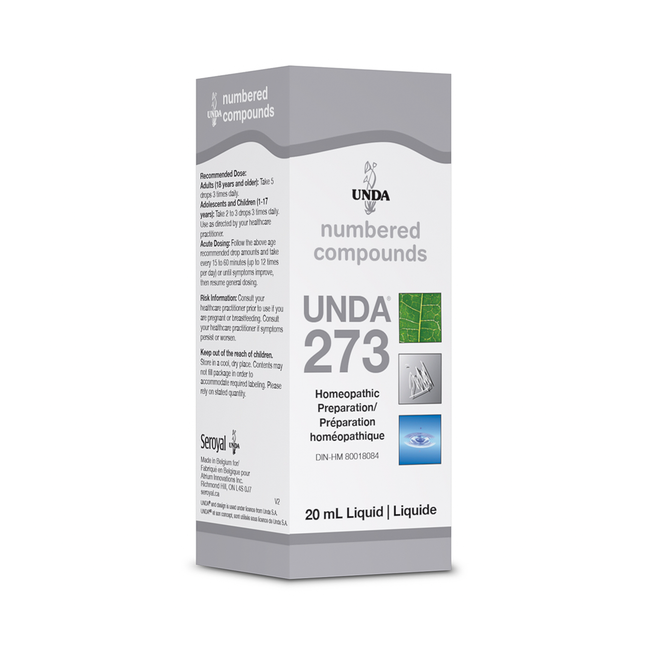UNDA - Homeopathic Preparation #273 | 20 mL