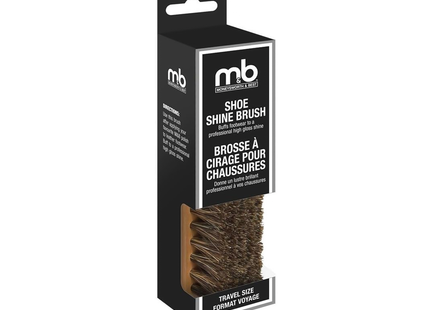 M&B - Shoe Shine Brush - Travel Size