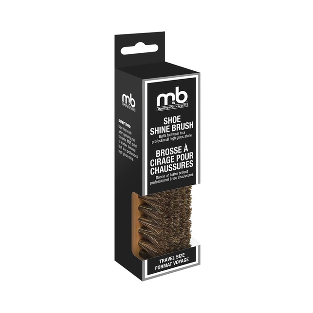 M&B - Shoe Shine Brush - Travel Size