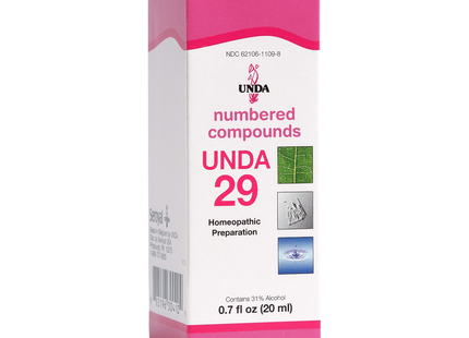 UNDA - Homeopathic Preparation #29 | 20 mL