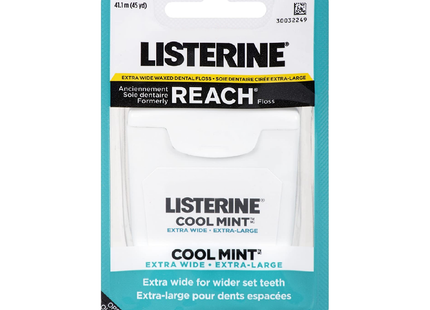 Listerine - Reach Extra Wide Dental Floss - Cool Mint | 45 yd