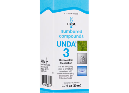 UNDA - Homeopathic Preparation #3 | 20 mL