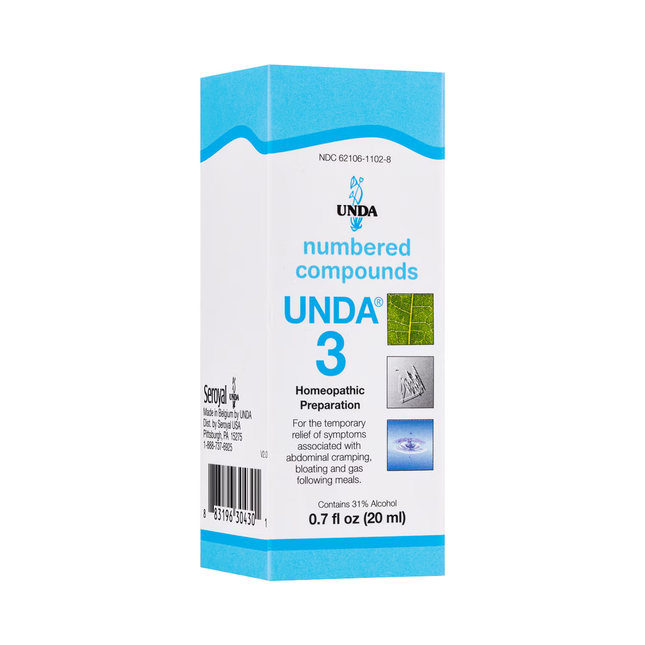 UNDA - Homeopathic Preparation #3 | 20 mL