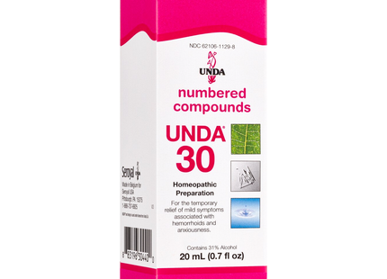 UNDA - Homeopathic Preparation #30 | 20 mL