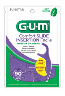 GUM - Comfort Slide Flossers | 90 Count
