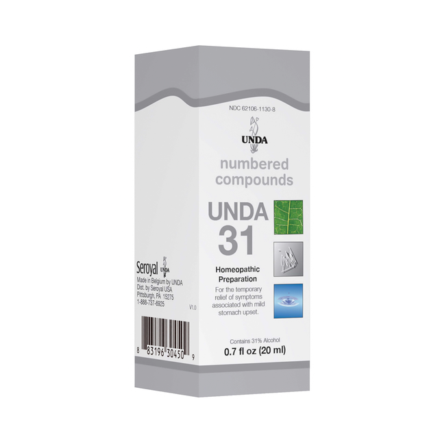 UNDA - Homeopathic Preparation #31 | 20 mL