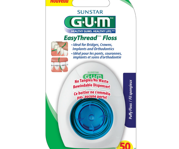 GUM - EasyThread Dental Floss – White Cross E-Store