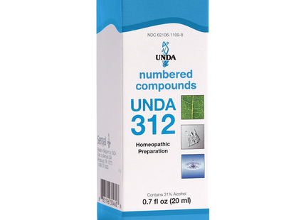 UNDA - Homeopathic Preparation #312 | 20 mL