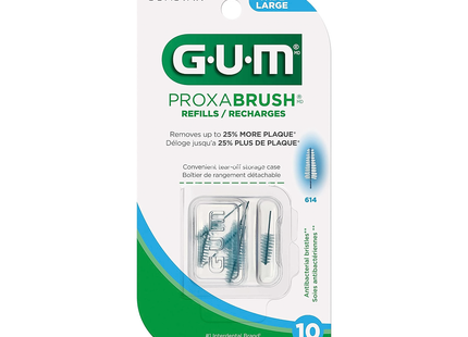 GUM - Proxabrush Refills - Wide | 10 pack