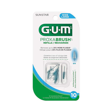 GUM - Proxabrush Refills - Wide | 10 Pack