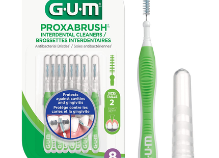 GUM - Nettoyants Proxabrush Go-Betweens - Serré | paquet de 8