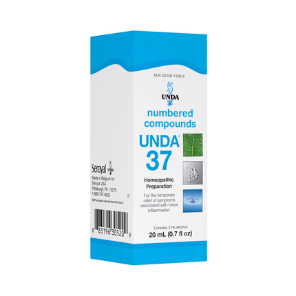 UNDA - Préparation homéopathique n° 37 | 20 mL