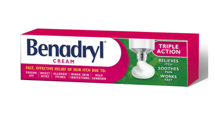 Benadryl - Itch Stopping Cream - Triple Action | 28 g