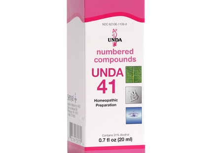 UNDA - Homeopathic Preparation #41 | 20 mL