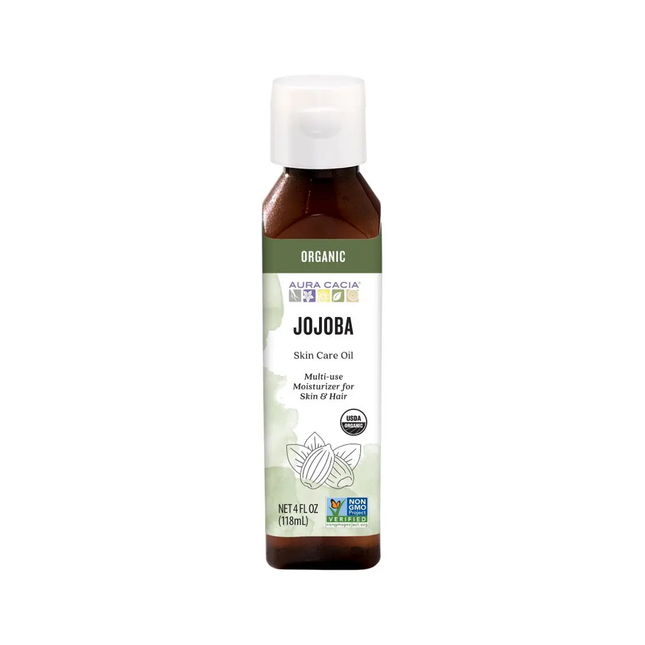 Aura Cacia - Organic Jojoba Oil | 118 mL