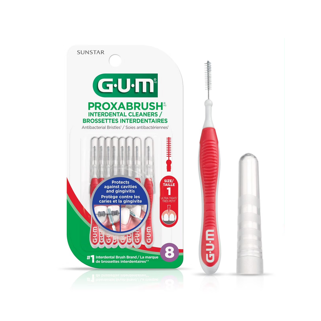 GUM - Proxabrush Interdental Cleaners - Ultra-Tight | 8 Picks