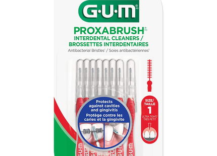 GUM - Proxabrush Interdental Cleaners - Ultra-Tight | 8 pack