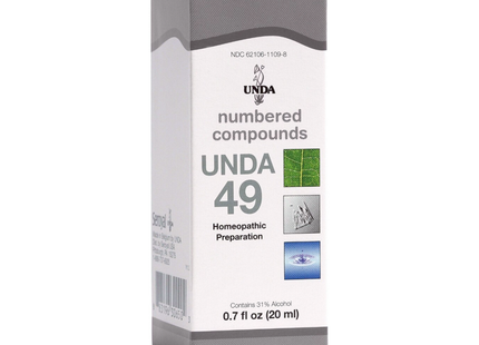 UNDA - Homeopathic Preparation #49 | 20 mL