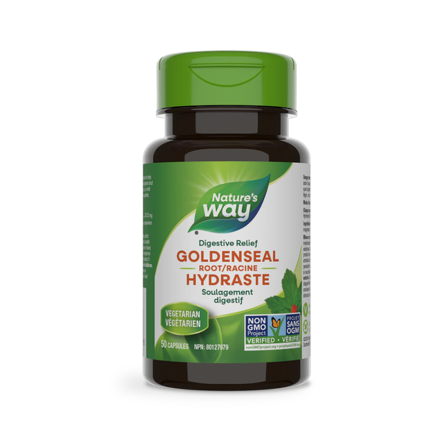Nature's Way - Goldenseal Root Digestive Relief | 50 Capsules