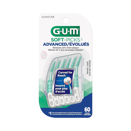 GUM - Soft-Picks Advanced | 60 brossettes