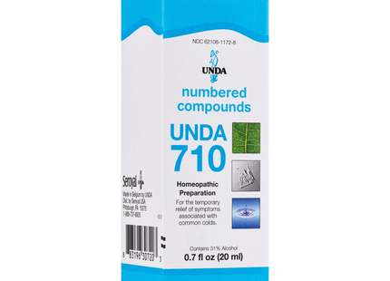 UNDA - Homeopathic Preparation #710 | 20 mL