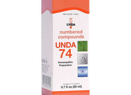 UNDA - Homeopathic Preparation #74 | 20 mL
