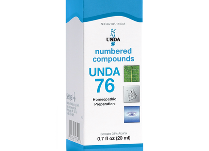 UNDA - Homeopathic Preparation #76 | 20 mL