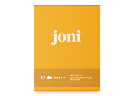 Joni - Serviettes hygiéniques régulières | 12 serviettes