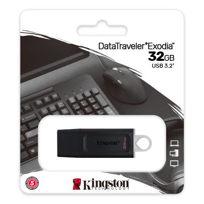 Kingston Technology - DataTraveler Exodia - USB 3.2 | 32 GB