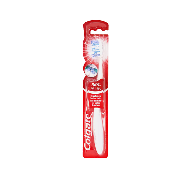 Colgate - 360 Optic White Soft Bristle | 1 Toothbrush