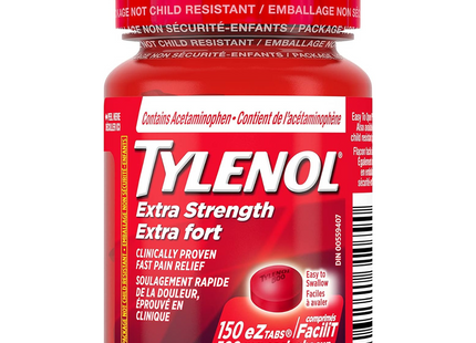 Tylenol - Extra Strength Pain Relief Caplets | 150 eZ Tabs