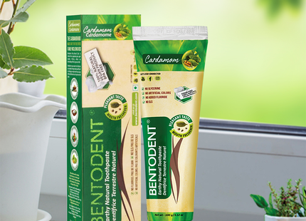 Bentodent - Dentifrice à la cardamome | 100 g