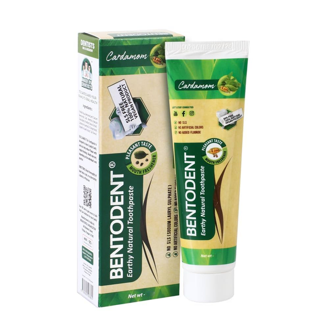 Bentodent - Combo Cardamom Toothbrush | 100 g