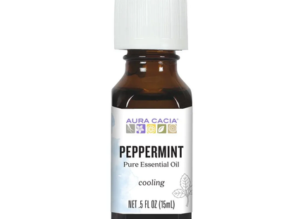Aura Cacia - Peppermint Essential Oil | 15 mL
