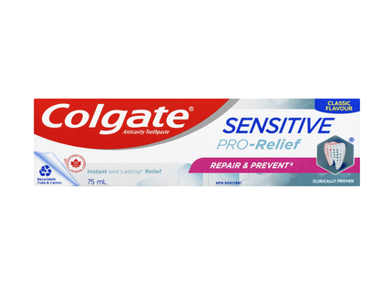 Colgate - Sensitive PRO-Relief Repair &amp; Prevent Dentifrice au fluorure | 75 ml