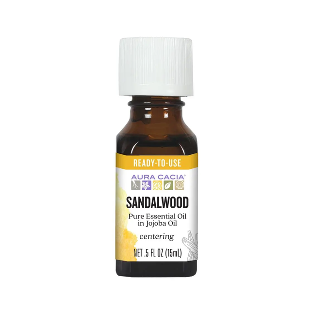 Aura Cacia - Huile essentielle de bois de santal | 15 ml