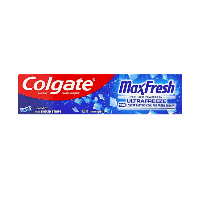 Colgate - Bandes blanchissantes MaxFresh, menthe fraîche | 150 ml
