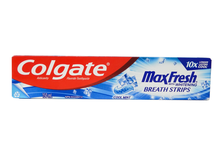 Colgate - MaxFresh with Whitening Breath Strips - Cool Mint | 150 mL