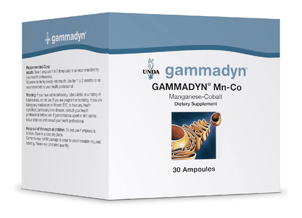 UNDA - Gammadyn Mn-Co | 30 ampoules