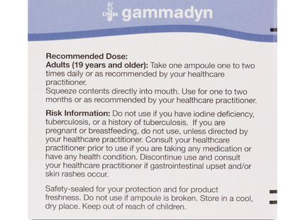 UNDA - Gammadyn Mn-Co | 30 ampoules