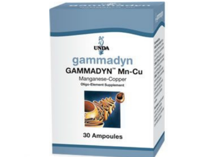 UNDA - Gammadyn Mn-Cu | 30 ampoules
