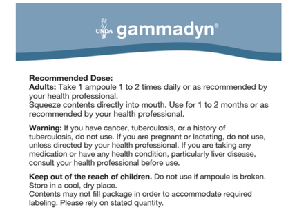 UNDA - Gammadyn Mn-Cu | 30 ampoules
